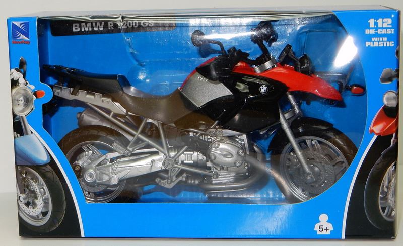 New-Ray 1:12 Scale BMW R 1200 RT Red/Black