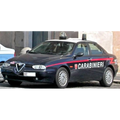 Mitica 1:18 Scale Alfa Romeo 156 2.0 Twin Spark Carabinieri 1997