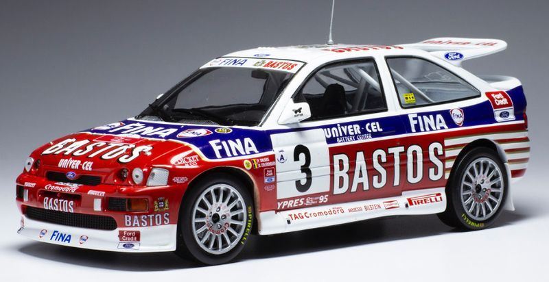 IXO 1:24 Scale Ford Escort RS Cosworth #3 24h Ypres 1995 P.Snijers/D.Colebunders