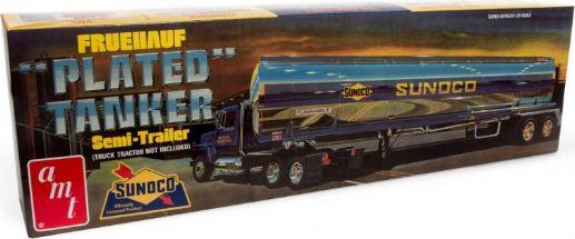 AMT Kits 1:25 Scale Fruehauf Plated Tanker Trailer (Sunoco)