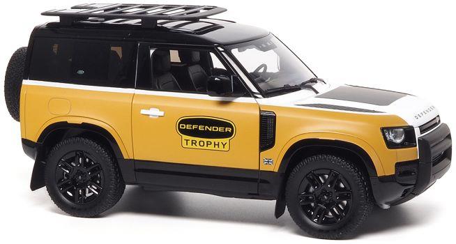 Almost Real 1:18 Scale Land Rover Defender 90 2023 Trophy Edition Yellow (Limited Edition 504pcs)