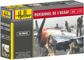 Heller 1:72 Scale Personnel de L'USAAF (USAAF Personnel)