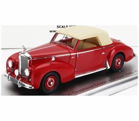 KESS 1:43rd Scale Bentley MKVI Red/Cream Drophead Coupe Graber Cabrio Closed 1948