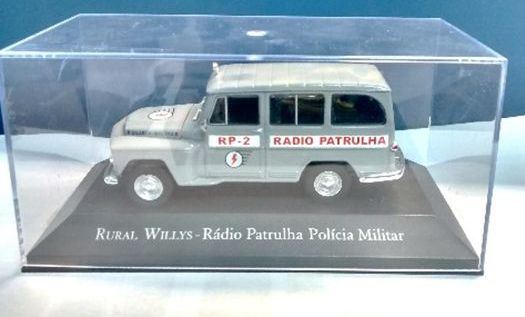 Atlas Editions 1:43 Scale Willys Rural - Radio Patrulha Policia Mili