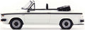 Autocult 1:43 Scale Volvo 66 GL Convertible White