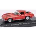 Atlas Editions 1:43 Scale Chevrolet Corvette Sting Ray Coupe C2 - Red - American Car Collection
