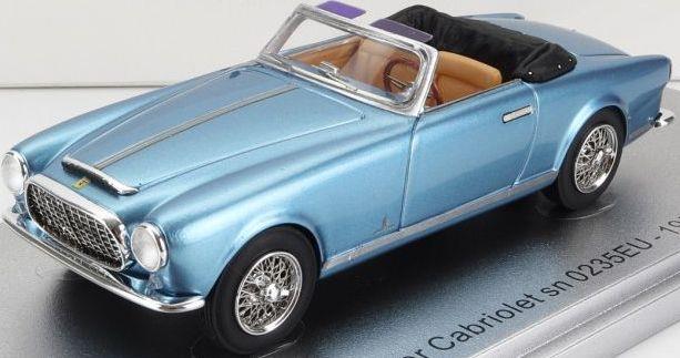 Kess 1:43 Scale Ferrari 212 Inter sn0235EU Blue Cabriolet Top Down 1952