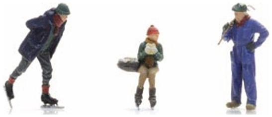 Artitec 1:87 Scale Dutch Ice Skating Scene Ready