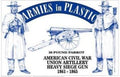 Armies in Plastic 1:32 Scale American Civil War Union Artillery Heavy Seige Gun 1861-1865 30lb Parrot
