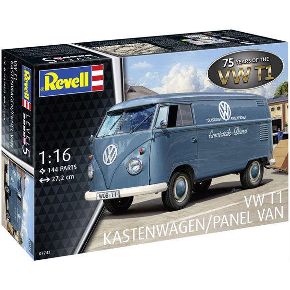 Revell 1:16 Scale VW T1 Panel Van 75 Years of the VW T1