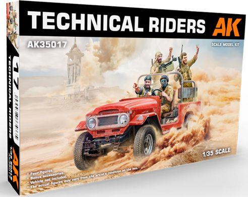 AK Interactive  1:35 Scale Technical Riders