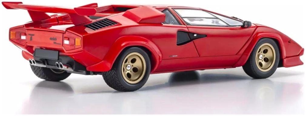 Kyosho  1:18th Scale Lamborghini Countach LP5000 Quattrovalvole Red
