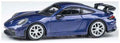 Paragon  1:64th Scale Porsche 911 GT3 (992.2) Gentian Blue Metallic (RHD) 2025
