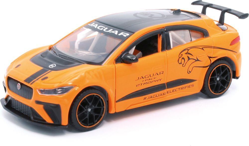 Tayumo 1:36 Scale Jaguar I-PACE e-TROPHY - Orange Pull Back