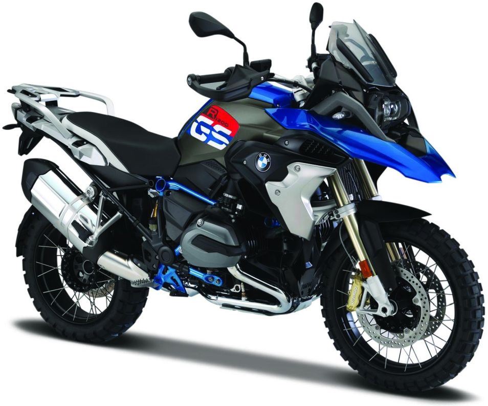 Maisto 1:18 Scale Bmw R 1200 Gs 2017 Blue/Grey