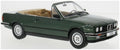 Model Car Group 1:18th Scale BMW 325i (E30) Cabriolet Dark Green 1985
