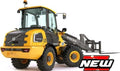 Bburago 1:50th Scale Volvo L25 w/Forklift