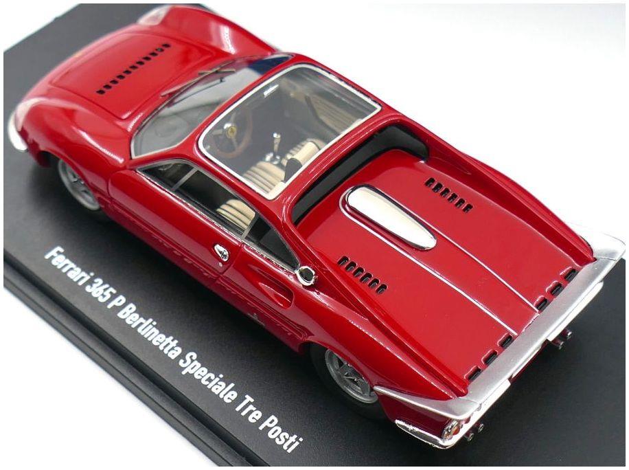 Autocult 1:43 Scale Ferrari 365P 3 Oosti 1966 'Gianni Agnelli Red Version Before Restoration' (156pcs)