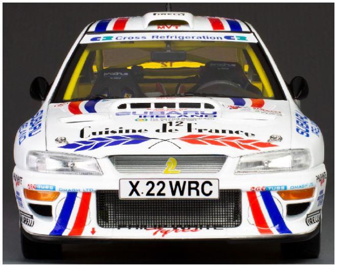 Sunstar 1:18 Scale Subaru Impreza S6 WRC '00 #12 Nesbitt O'Brien 1st Jim Clark Memorial Rally 2002