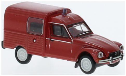 Brekina 1:87 Scale Citroen Acadiane Sapeurs Pompiers 1976