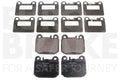 Fits To Mercedes ML55 AMG  1999-2005 Rear Brake Pads