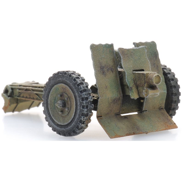 Artitec 1:87 Scale 7.5 cm leIG 18 Camo (WM) Ready-Made, Painted
