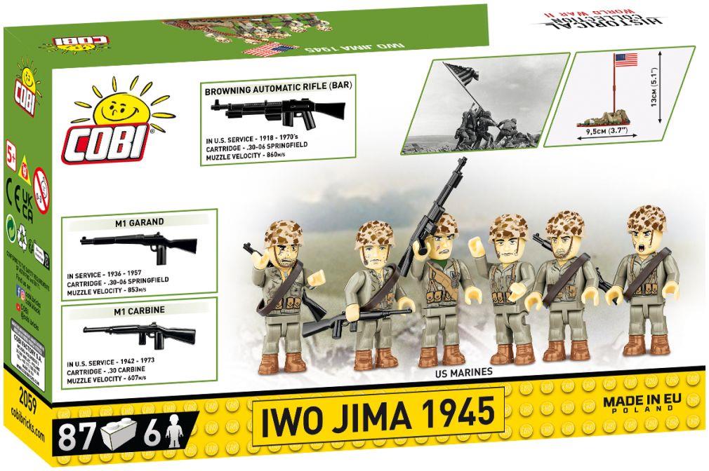 Cobi N/A Scale Raising The Flag on Iwo Jima WWII (85 pcs)