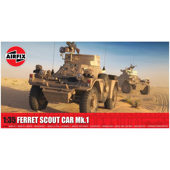 Airfix 1:35 Scale Ferret Scout Car Mk.1
