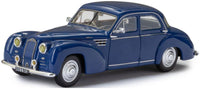 Esval 1:43 Scale Delage D6-3L Sedan by Autobineau Closed Roof Blue 1948-54