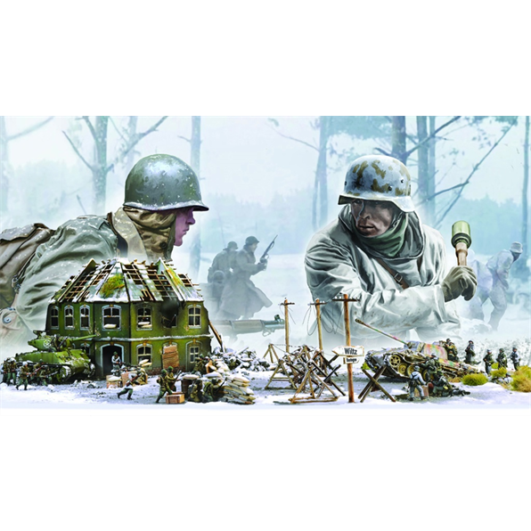 Italeri 1:72 Scale Bastogne Siege MDF Version 80th Anniversary