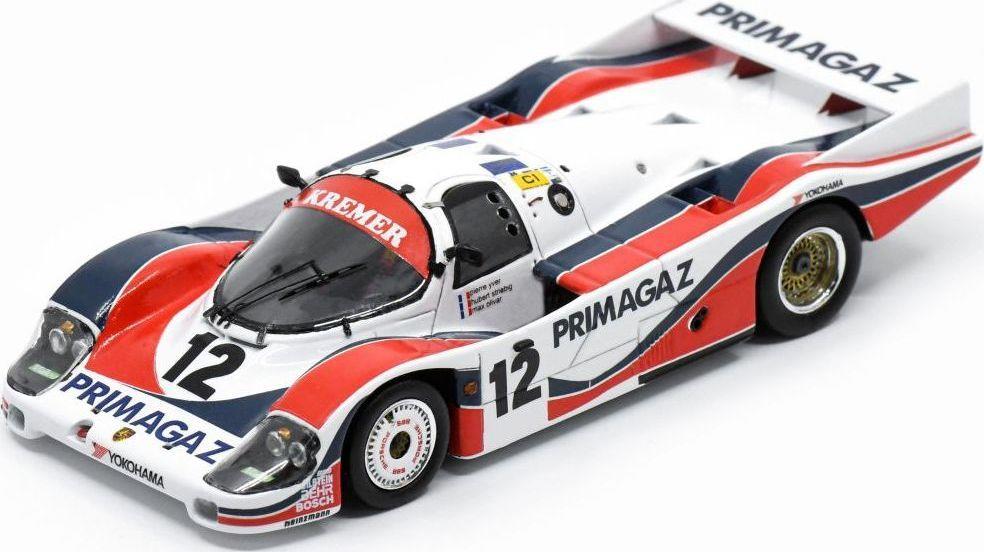 Spark 1:43 Scale Porsche 956 #12 24H Le Mans 1986 P. Yver/ H. Striebig/M. Cohen-Olivar