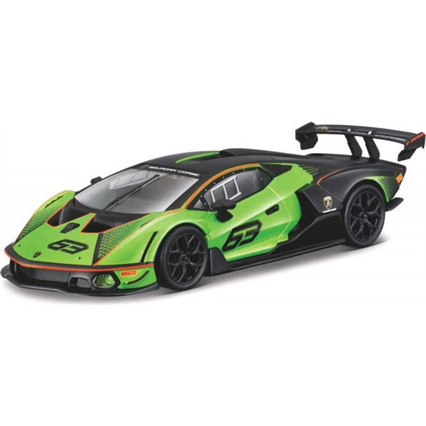 Burago 1:32 Scale Lamborghini Essenza SCV12 Green