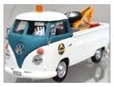 Cararama  1:43rd Scale VW T1 Pick Up Tow Truck