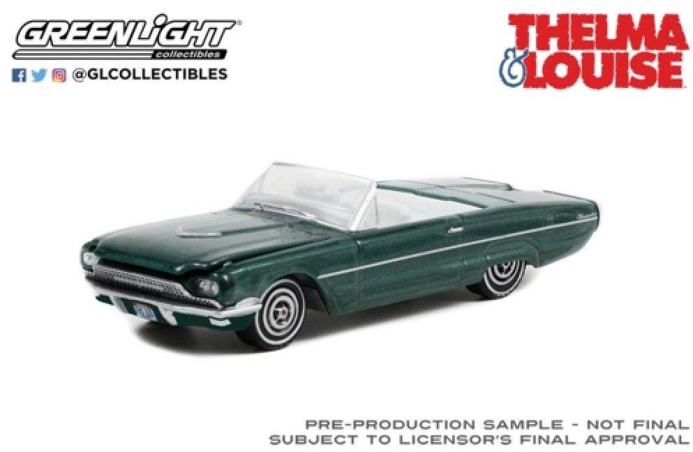 Greenlight 1:64 Scale Ford Thunderbird Convertible Thelma and Louise 1966