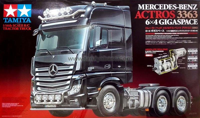 Tamiya RC 56348 1/14 Mercedes-Benz Actros 3363 6x4 GigaSpace Kit