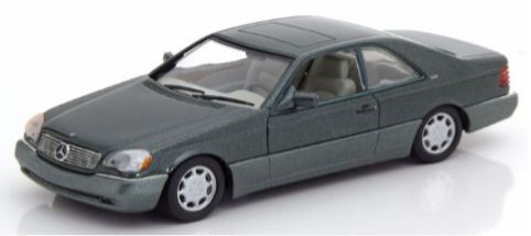 Kk Scale 1:18 Scale Mercedes 600 SEC C140 1992 Green Metallic