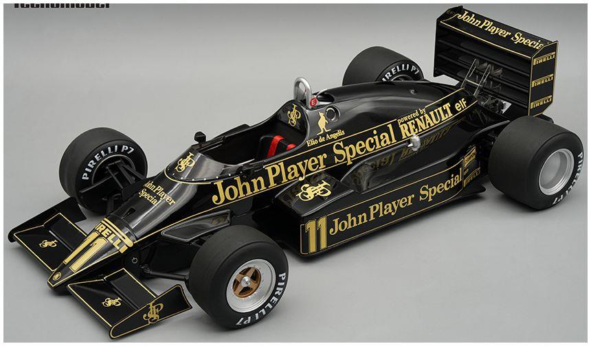 Tecnomodel  1:18th Scale Lotus 94T 1983 European GP #11 E.De Angelis w/Showcase