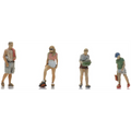 Artitec 1:160 Scale Camping life - Dishes (4x) Ready-Made Figures