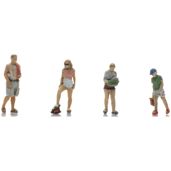 Artitec 1:160 Scale Camping life - Dishes (4x) Ready-Made Figures