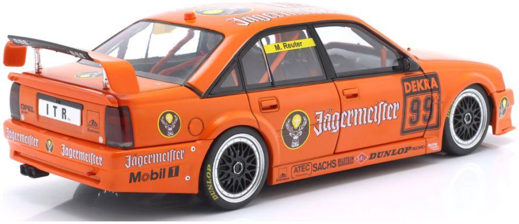 IXO 1:18 Scale Opel Omega 3000 24V DTM 1991 #99 Jagermeister Manuel Reuter