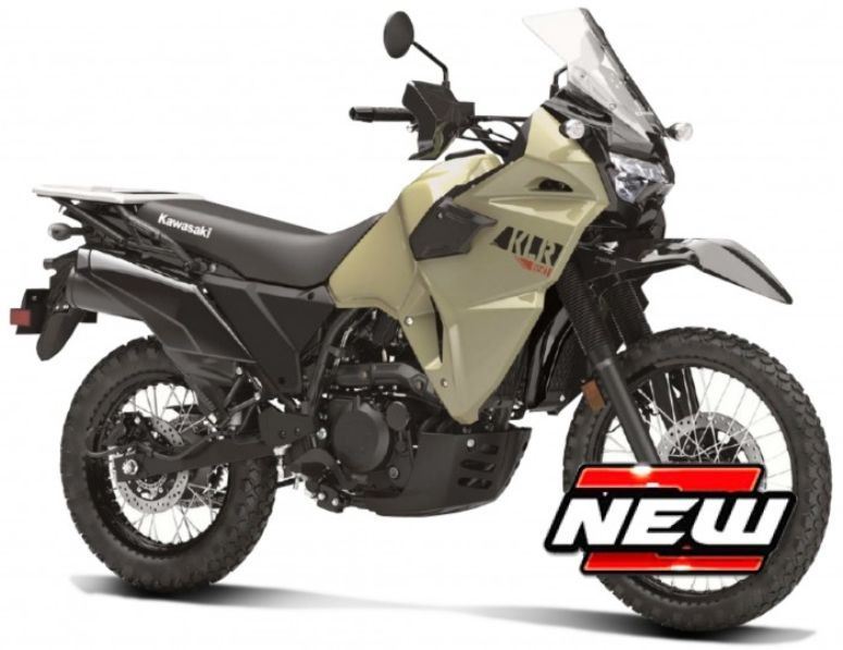 Maisto 1:18 Scale Kawasaki KLR 650 2021 - Kahki Green (21836)