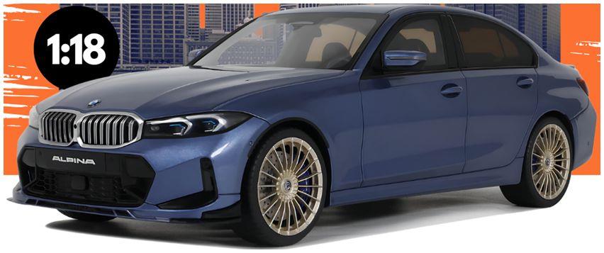 GT Spirit 1:18th Scale Alpina B3 GT Saloon Blue 2024