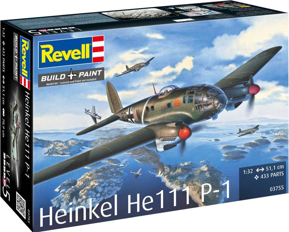 Revell  1:72nd Scale Heinkel He 111P-1