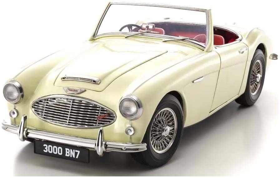 Kyosho 1:18 Scale Austin Healey 3000 BN7 English White