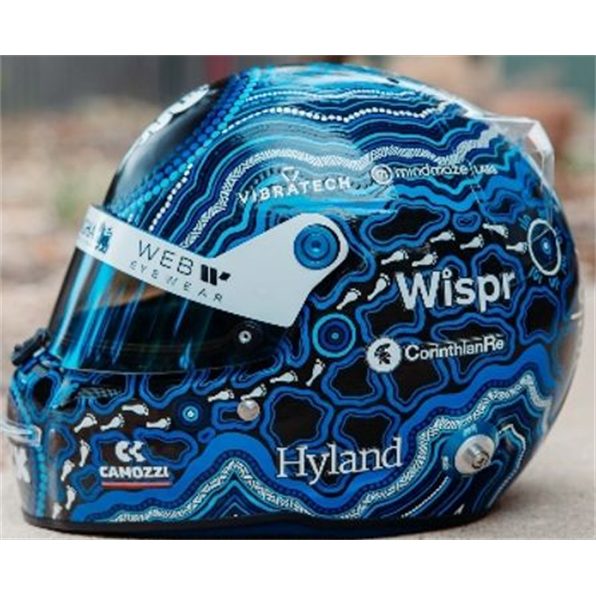 Spark 1:5 Scale Alfa Romeo F1 Team Stake Valtteri Bottas Australian GP 2023 Helmet