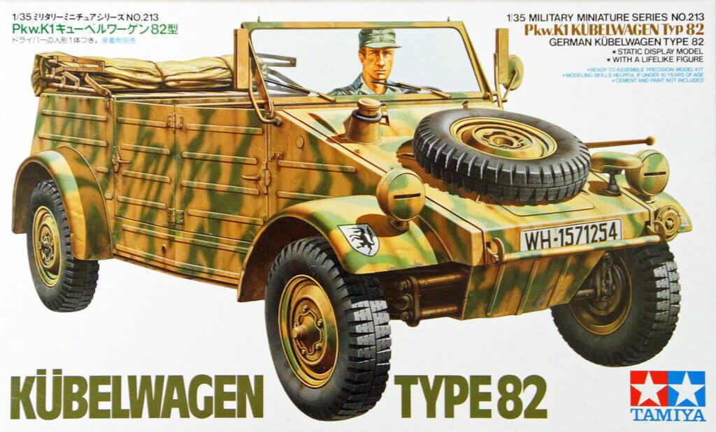 Tamiya 35213 1/35 Scale German Kubelwagen Type 82