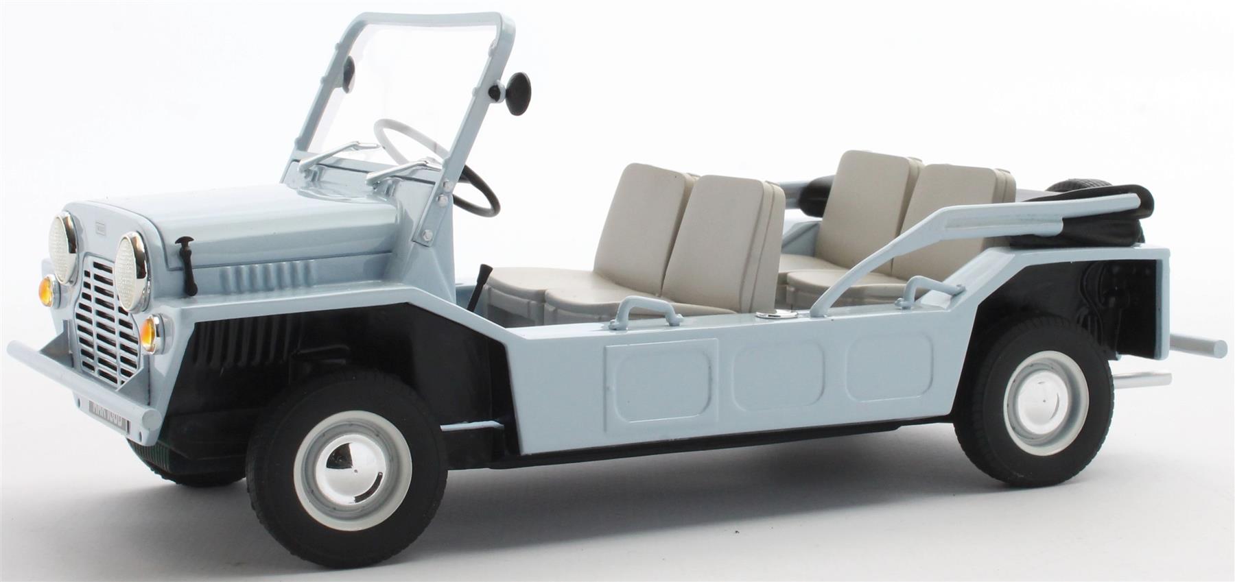Cult 1:18 Scale Mini Moke Blue 1965
