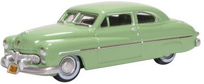 Oxford Diecast Mercury Coupe 1949 Calcutta Green  1:87 Scale