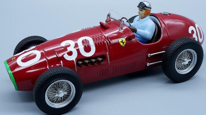 Tecnomodels� 1:18 Scale Ferrari 500 F2 Winner GP Swiss 1952 #30 Piero Taruffi w/Driver Figure