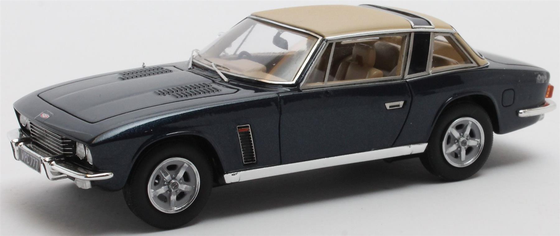 Matrix 1:43 Scale Jensen Interceptor SIII Coupe Beige/Blue 1975
